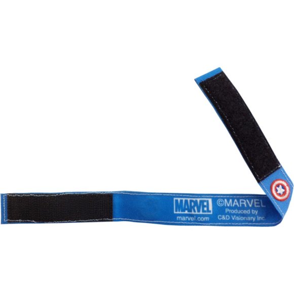 Marvel Comics' Captain America Shield Logo Embroidered Wristband - Picture 3 of 3